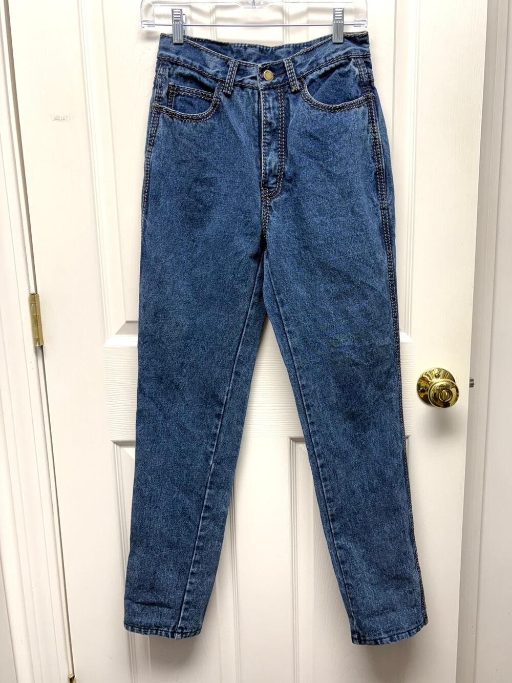 Jordache Jeans Vintage 90s High Rise Mom Style 1007-4U Heavy Denim Women’s 7
